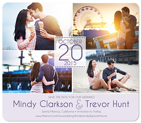 "Perfect Together" Save the Date Magnet